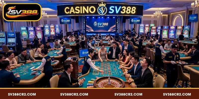 Casino SV388 - Giải Trí Sòng Bạc Trực Tuyến Cùng Dealer Thật 2 Casino SV388 mang đến trải nghiệm chân thực
