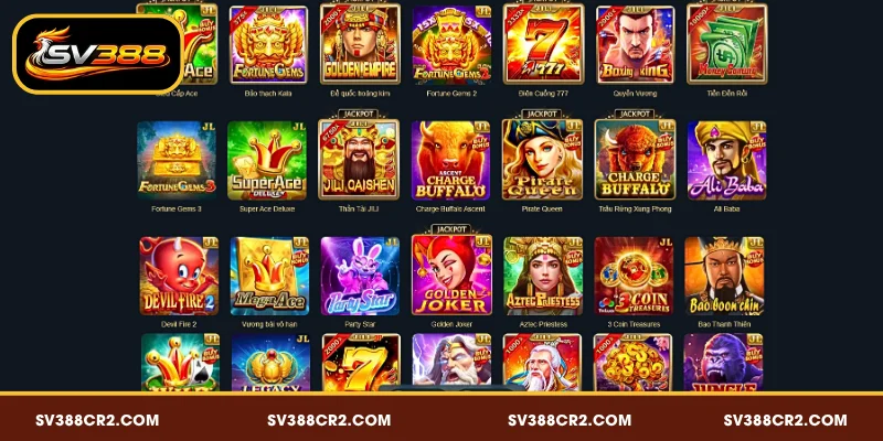 Nổ Hũ SV388 - Sảnh Cược Trực Tuyến, Lợi Nhuận Hấp Dẫn 4 Tổng hợp game nổ hũ SV388 được ưa chuộng