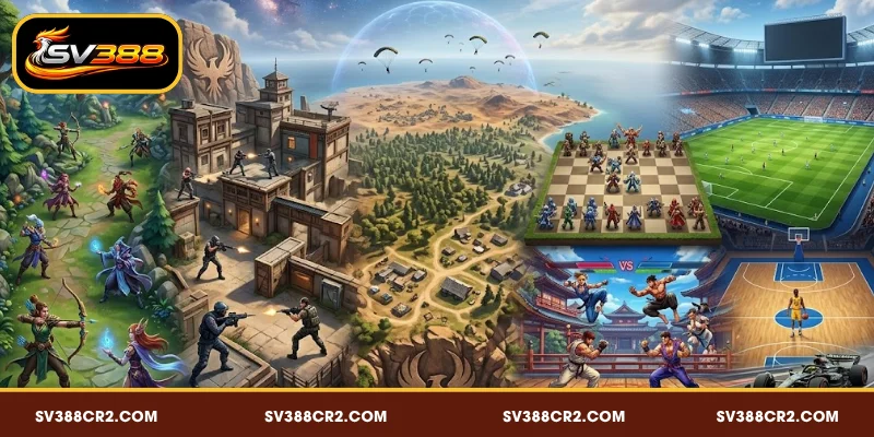 Top game Esports được yêu thích tại SV388